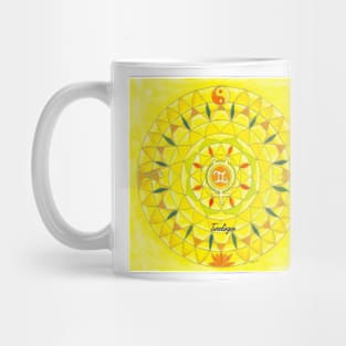 Tweelingen horoscoop mandala Mug